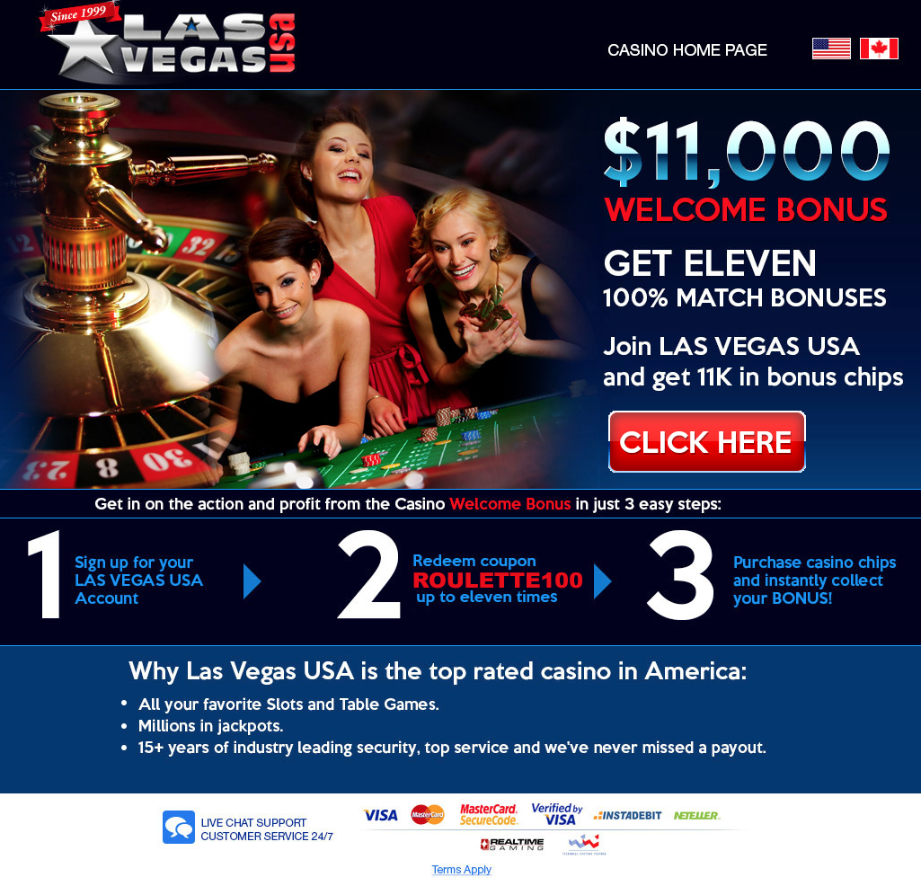 Las Vegas USA Online
                                  Casino