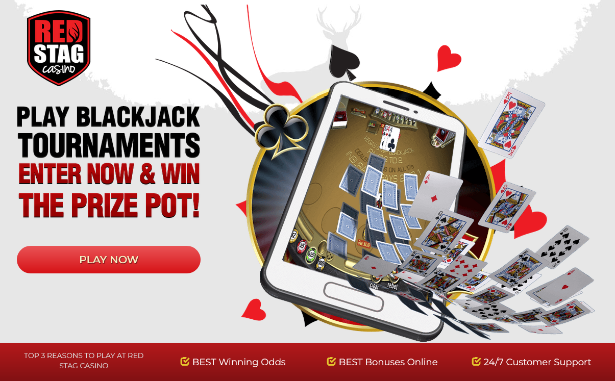 Red
                                  Stag Blackjack Tournaments