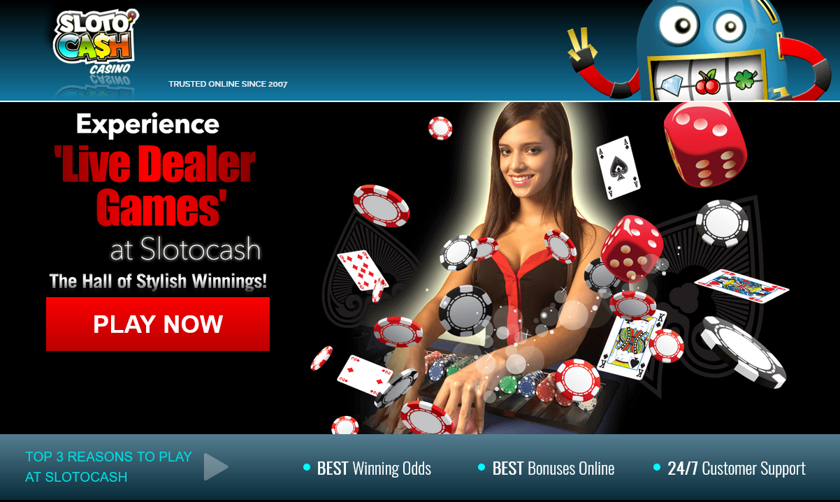 Slotocash Live Dealer